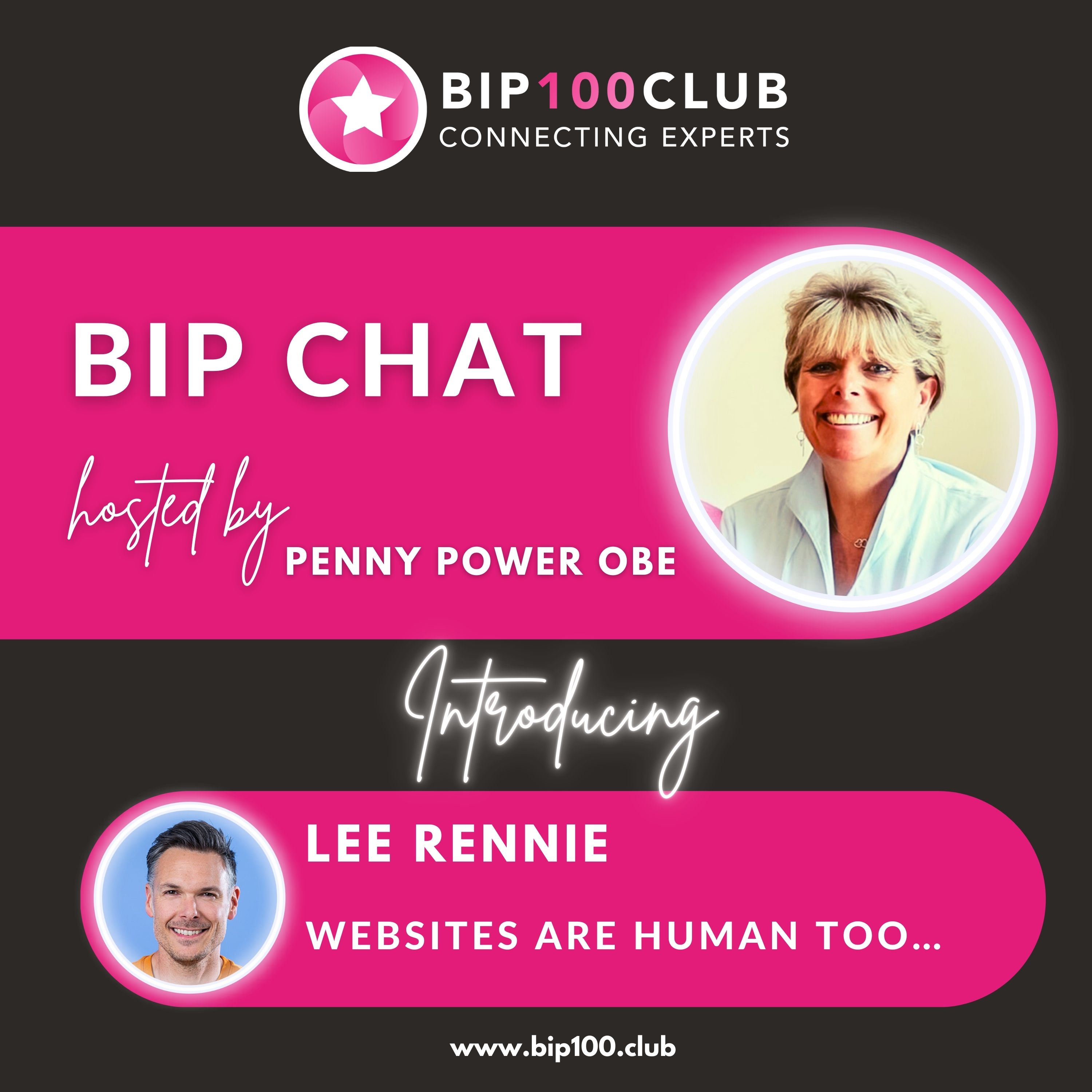 BIP Chat with Lee Rennie - Website are human too...