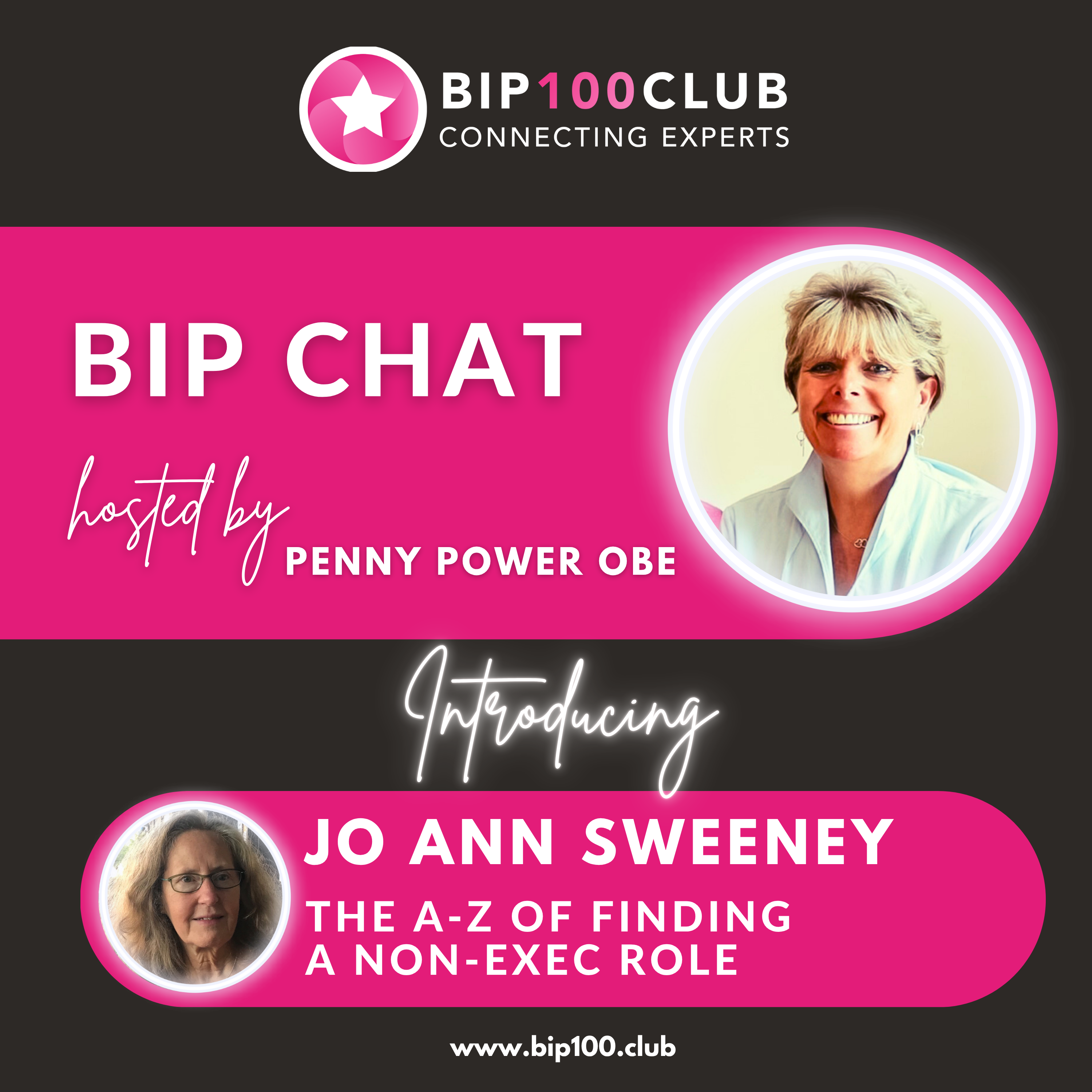 BIP Chat with Jo Ann Sweeney - The A-Z of finding a Non-Exec Role