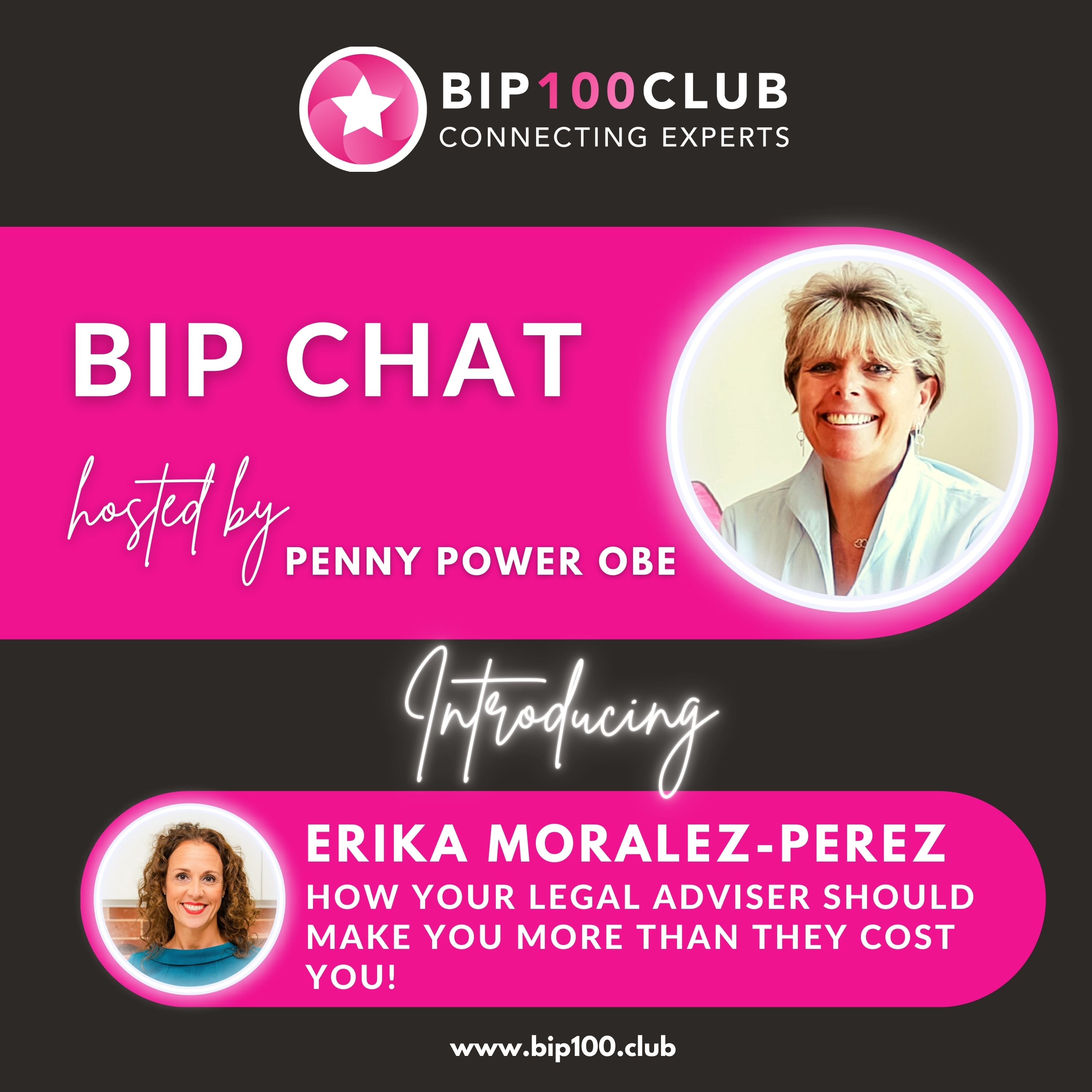 BIP Chat with Penny Power OBE
