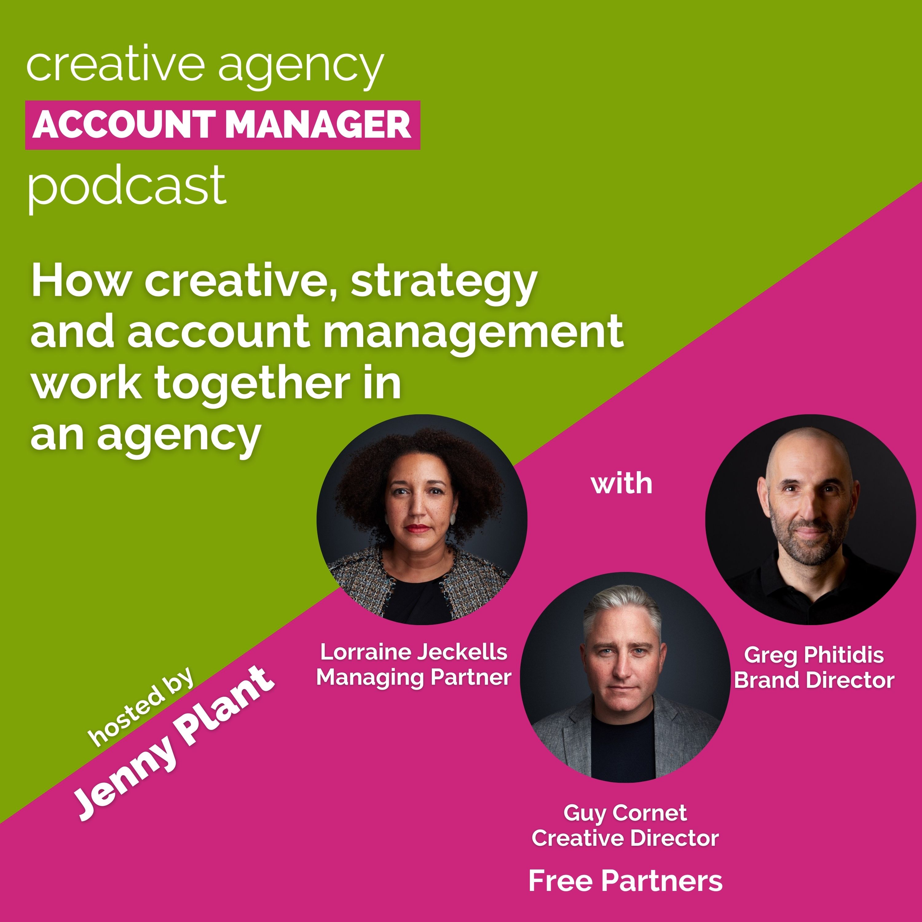 How creative, strategy and account management work together in an agency, with Free Partners