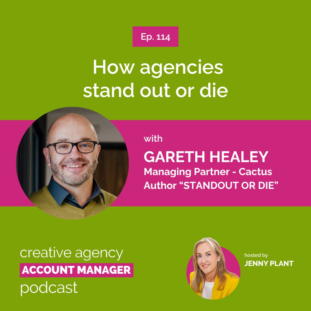 cover of episode How agencies stand out or die, with Gareth Healey