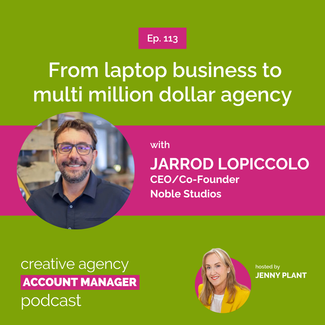 cover of episode From laptop business to multi million dollar agency, with Jarrod Lopiccolo